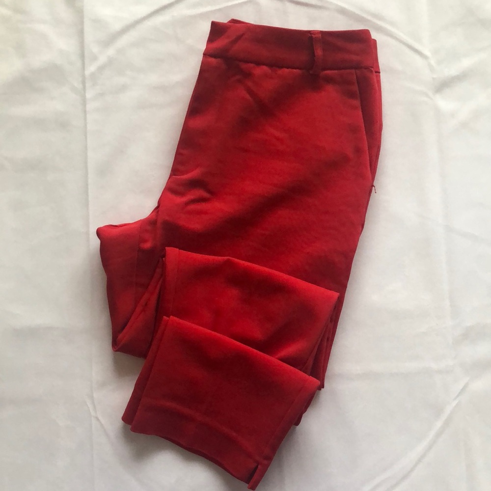 Red Pencil Pants